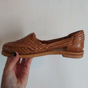 huarache leather sandles